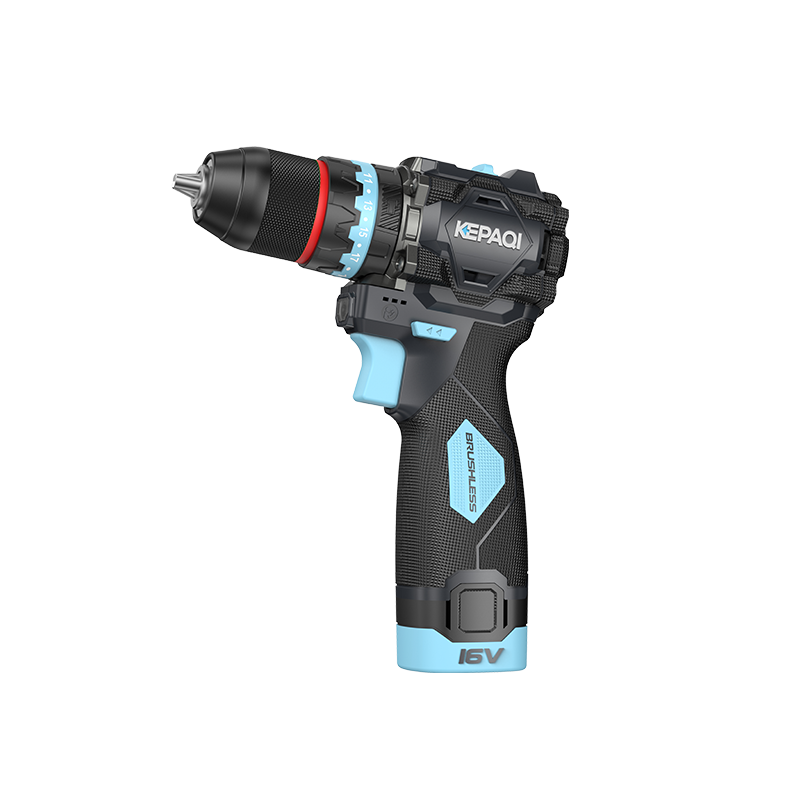 16Vリチウムバッテリーに衝撃電気ブラシレスドリル